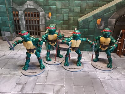 Tmnt 6'' Classic comic Collection Set Figures 2012 playmates Viacom