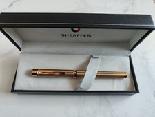 Sheaffer Targa 1009 Classic Gold Plated Fountain Pen in Barleycorn - England