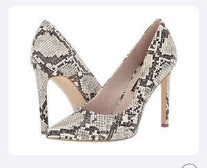 snake print pumps