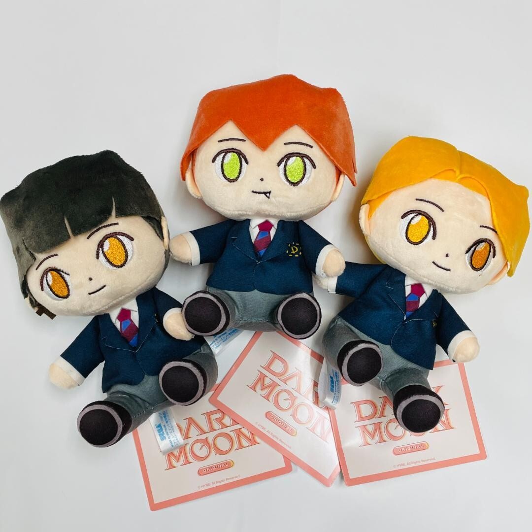 【新品未開封】DARKMOON ぬいぐるみ ENHYPEN エンハイプン ENHYPEN Dark Moon SET 3 Plush Doll toy Sitting 16cm SEGA