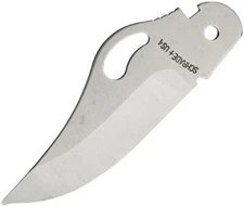 Schrade Knife Blade Replacement Satin Finish Stainless Clip Point S653 USA MADE