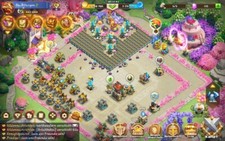 Schloss Konflikt (castle clash) mit 400000 macht