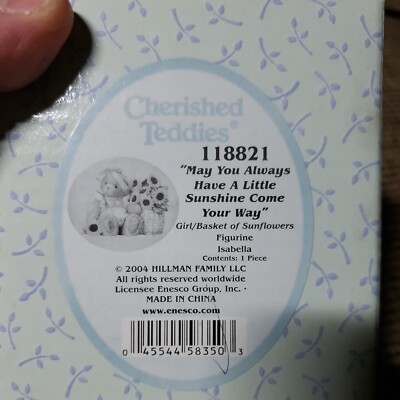 ジェラトーニ さんCherished Teddies 118391 ジェラトーニ さんCherished Teddies 118391 インテリア小物