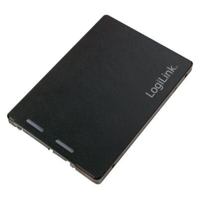 M.2 SSD zu 2,5'' SATA Adapter Konverter schwarz PC Notebook Festplatte SSD