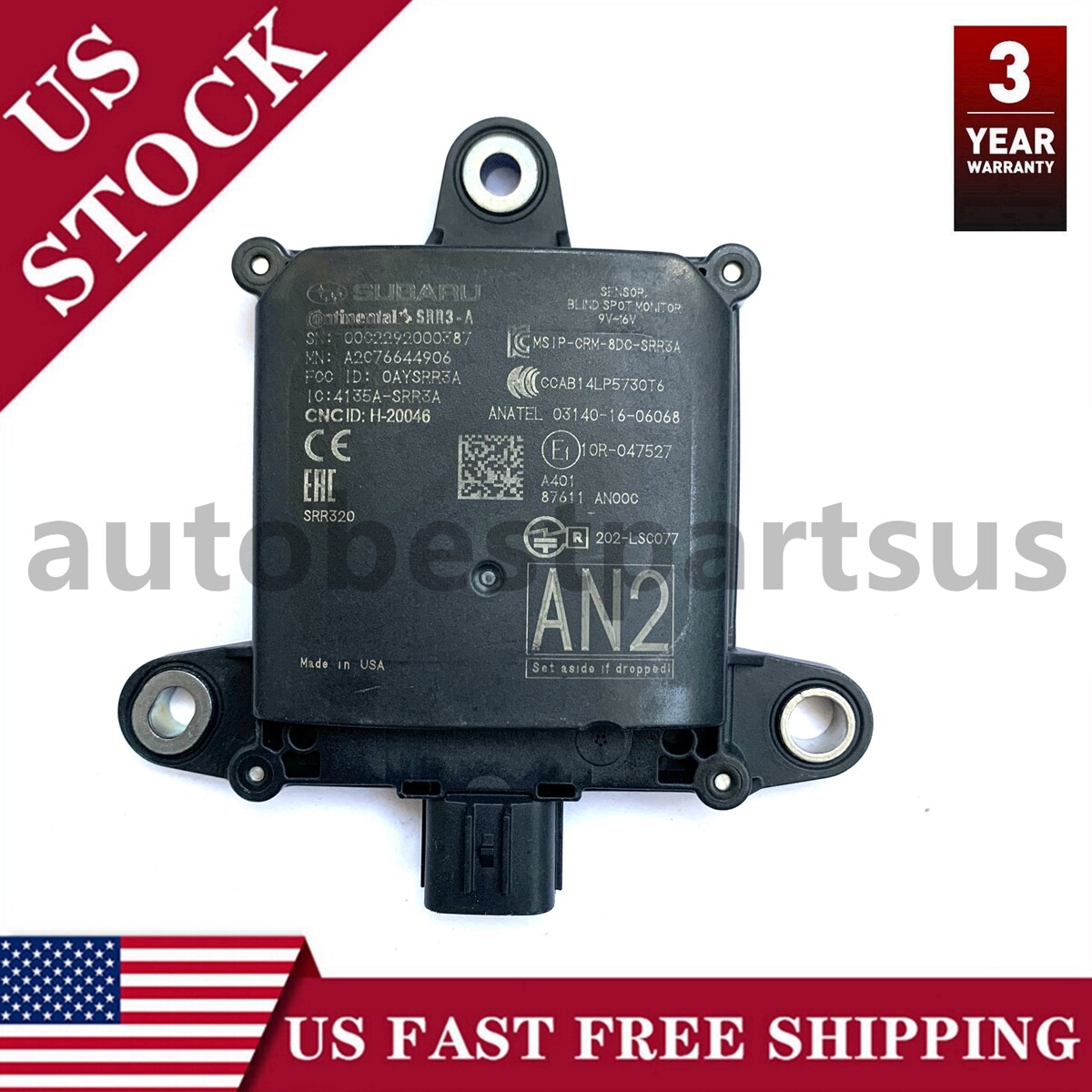 OEM Rear Blind Spot Radar Sensor 87611-AN00C for 2020-23 Subaru