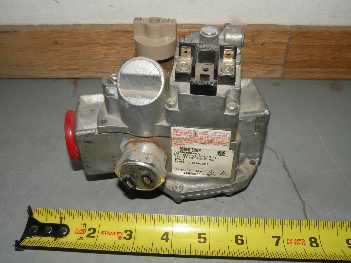 Gas Valve For Furnace Robertshaw 24 Volt Gas Valve 700-406