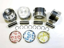 Upgraded Piston/OES Rings (.50mm) for 95-04 Toyota 2.4L Tacoma 4Cyl 16V 2RZFE