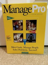ManagePro Software 2.1 For Windows New Open Box