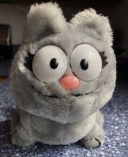Dakin NERMAL Gray Cat Garfield Vtg 7" Plush 1978, 1983 Stuffed