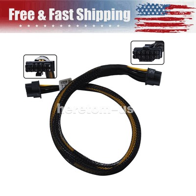 NEW For Dell PowerEdge R750 12Pin Power Cable For NVIDIA H100 GPU Slot 2 - F8NXW