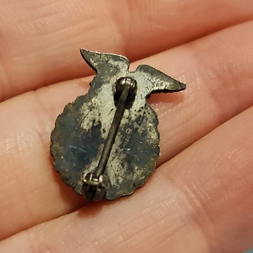 Frühe Silber FFA Chapter Degree Pin Future Farmers of America Vintage - Bild 3 von 3