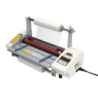 9350 A3+ 220V Laminating Machine Four Roller Cold Hot Laminator Rolling Machine