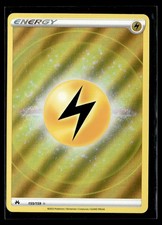 Pokemon TCG Crown Zenith #155/159 Lightning Energy (Texture Full Art)