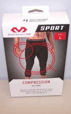 McDavid Sport Compression 3/4 Athletic Pants Tights Black Men's Size: L 34/36