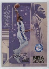 2022-23 Panini NBA Hoops Frequent Flyers Holo Joel Embiid #10 0nr3