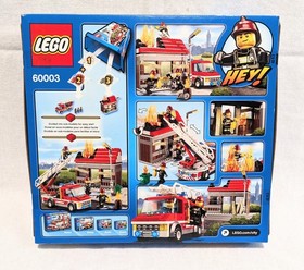 Lego City 60003 Fire Emergency Brand New in Box Factory Sealed
