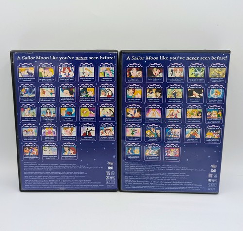 Pretty Soldier Sailor Moon UnCut Season 1 DVD Set Episode 1-23 24-46 - Picture 2 of 3