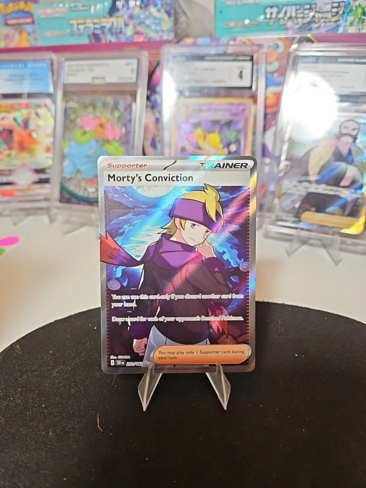 Morty's Conviction 201/162 SV05: Temporal Forces Holo Pokémon Tcg - Image 3 of 4