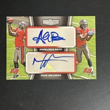 Arrelious Benn Mike Williams /25 2010 Topps Unrivaled Rookie Auto Dual