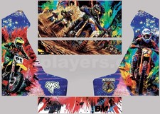 Stickers Bartop BMX modele 1 autocollant borne d arcade