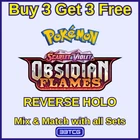 Obsidian Flames OBF Reverse Holo Pokemon TCG Choose Your Card or Bundle Up