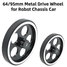 64 95mm Metall Antriebsrad Master Räder für...