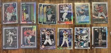 MLB Topps Bowman Color Refractor Mojo Lot (54) Trout Buxton Lindor Julio Altuve