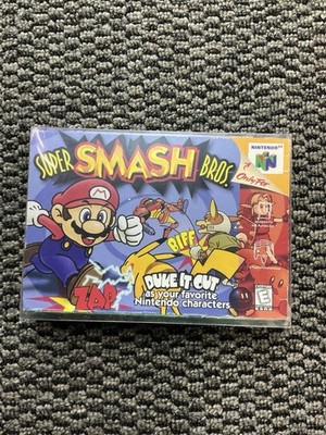 Super Smash Bros. Nintendo 64 N64 Complete CIB