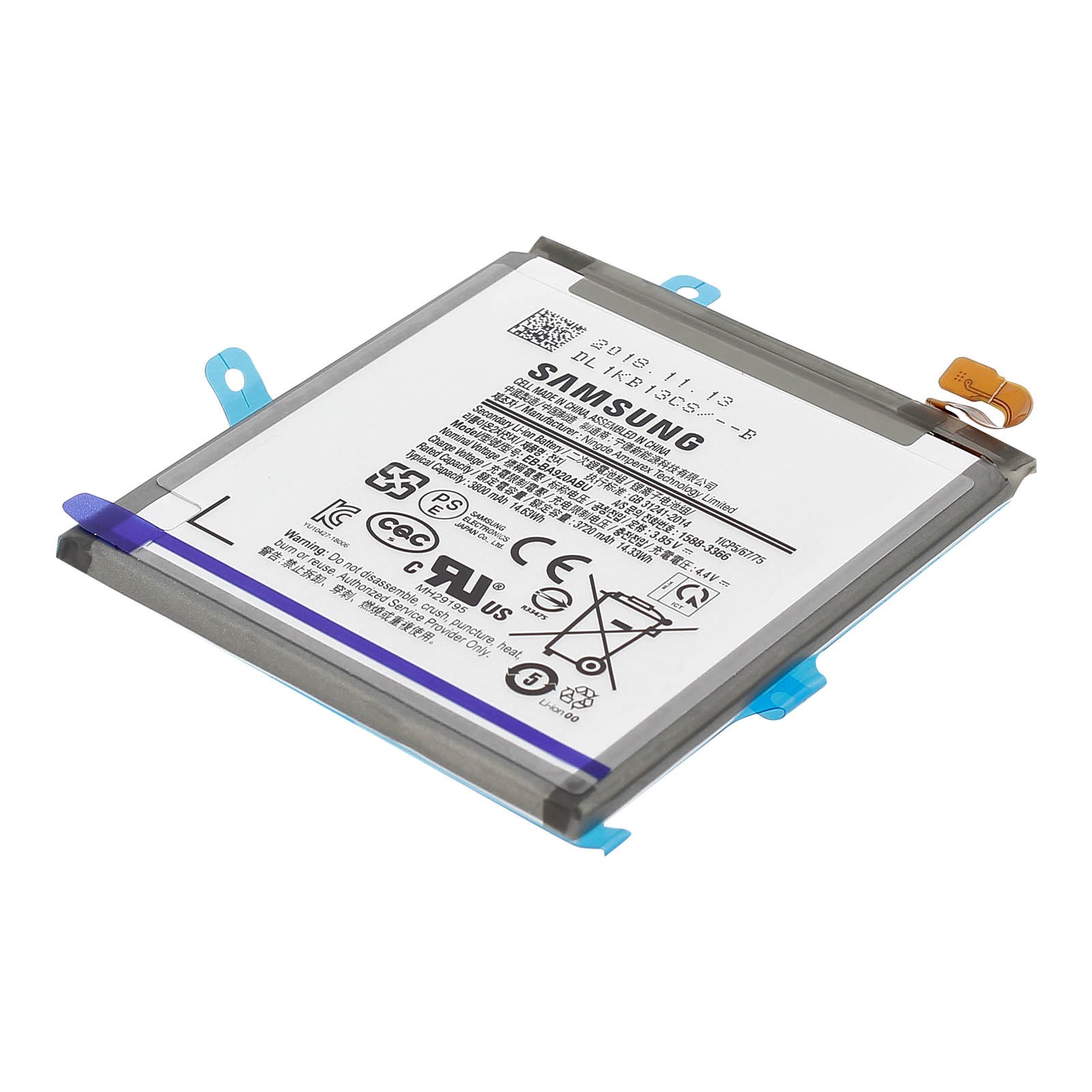 Batterie Galaxy A9 2018 pour réparer un téléphone qui se décharge vite