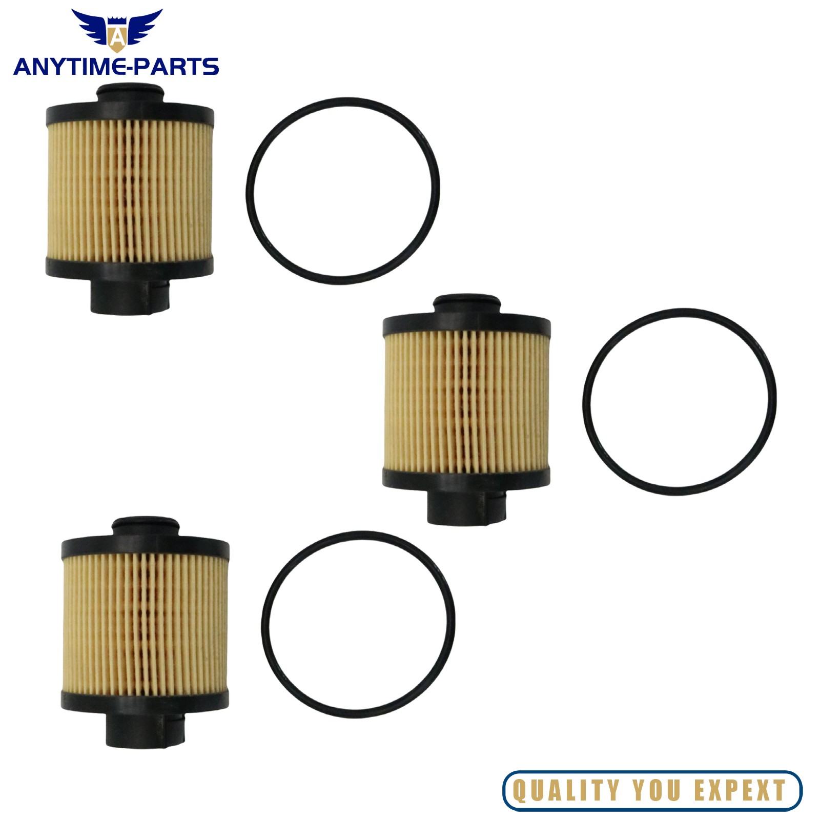 3Pcs New Oil Filter For Lamborghini Gallardo 07L115561C 2004-2008 US