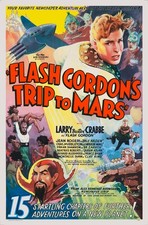 FLASH GORDON'S TRIP TO MARS (1938) one sheet- 27"x41" RARE serial movie poster!