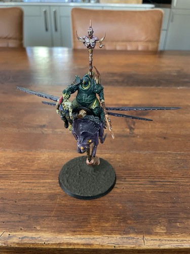 Warhammer Age Of Sigmar Nurgle Lord Of Afflictions & Pusgoyle Blightlord bemalt - Bild 10 von 11