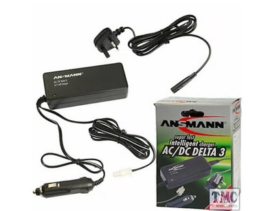 Ansmann AC3001 AC/DC Detla 3 Schnellladegerät mit Tamiya Stecker