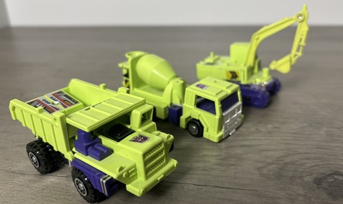 Vintage 1984 Takara Transformers Original G1 DEVASTATOR Constructicon (6) - Picture 4 of 13