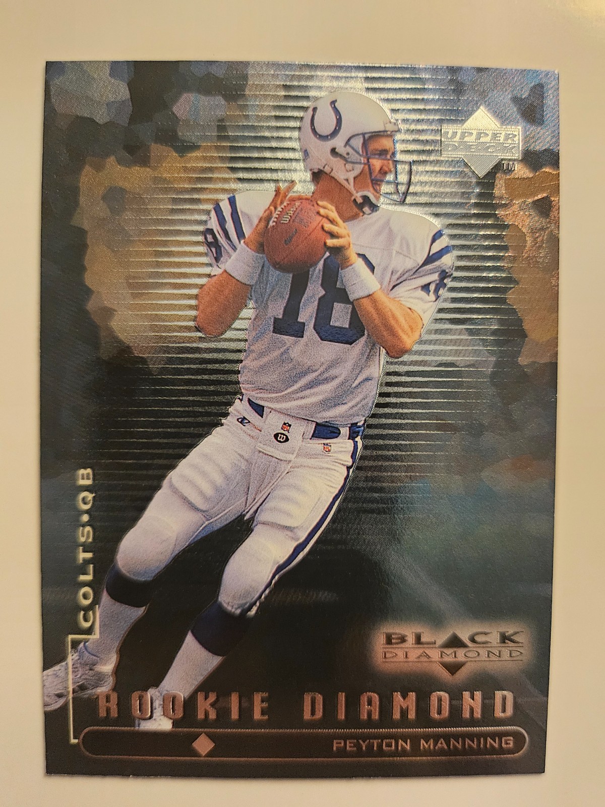 Peyton Manning Upper Deck Black Diamond Rookies #91 Base