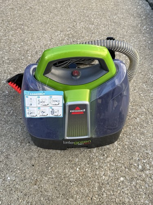 #ad BISSELL Little Green ProHeat Handheld Cleaner Green 2513G Tested amp; Working $54.99