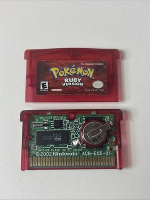 Pokemon Ruby Version (Nintendo Game Boy Advance, 2003) GBA Authentic