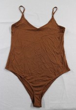 Reformation Bodysuit Womens Small Spaghetti Strap Stretch Layering Basic Jeans T