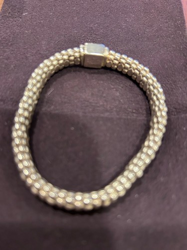 Authentic Lagos Caviar Heavy Sterling Silver 925 Signature Bracelet 9mm Authenti - Picture 7 of 10