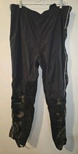 Harley-Davidson Mens Sz XL All Weather Motorcycle Rain Gear Bib Pants Black Camo