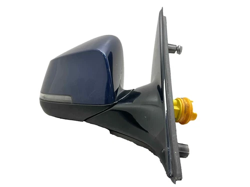 2016 BMW 528i xDrive OEM Right Hand Passengers Side Power Door Mirror Blue 14 15