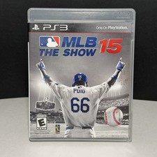 MLB 15 The Show PS3 No Manual (Tested & Working)