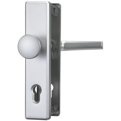 Poignée de sécurité standard porte entrée ABUS Mo en acier blindé entraxe 70mm