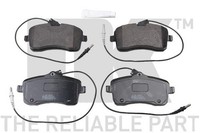 NK Bremsbelagsatz Scheibenbremse 223743 FüR SW Peugeot 407 Hdi 110 6D9HZC 6D9HYC
