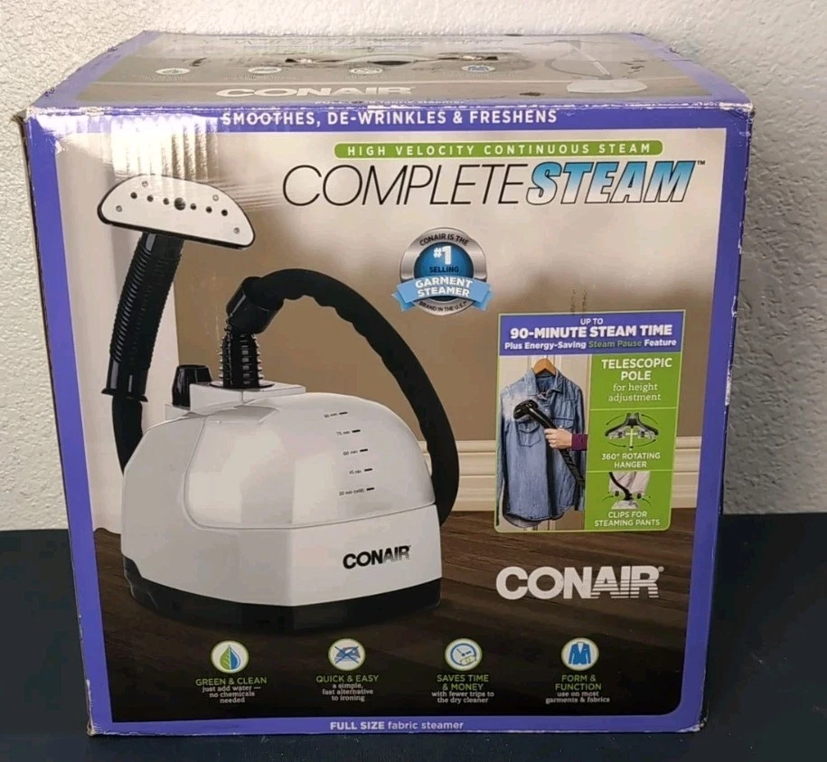 Conair GS28 Complete Steam Ultimate Professional Full Size Clothing Steamer
Opens in a new window or