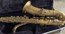 Antique 1921 CG Conn New Wonder Series 1 C Melody Saxophone w/ Hard Case