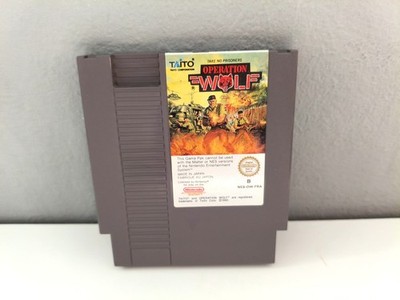NES PAL-B - Operation Wolf - Nintendo Entertainment System