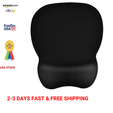 Ergonomic Mouse Pad with Wrist Support Memory Foam Non-slip Rubber Base