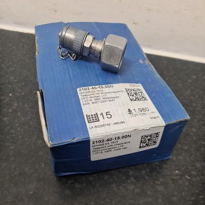 15 X HydroTechnik Minimess 1615 Prüfstelle mit Rückschlagventil DKO Anschluss L15 