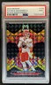 2024 Panini Mosaic Patrick Mahomes II Choice Black Gold Prizm #/8 Chiefs PSA 9